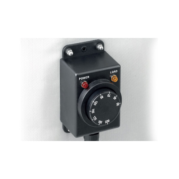 Calentador de bidones abrazadera calefactora HTSD/E 200L 800x1950mm 230V 1200W 0-120°C-Leer más