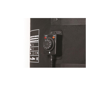 Calentador de contenedor IBC HIBC/B 1000L 230V 2x1KW 0-90°C con tapa aislante-Leer más
