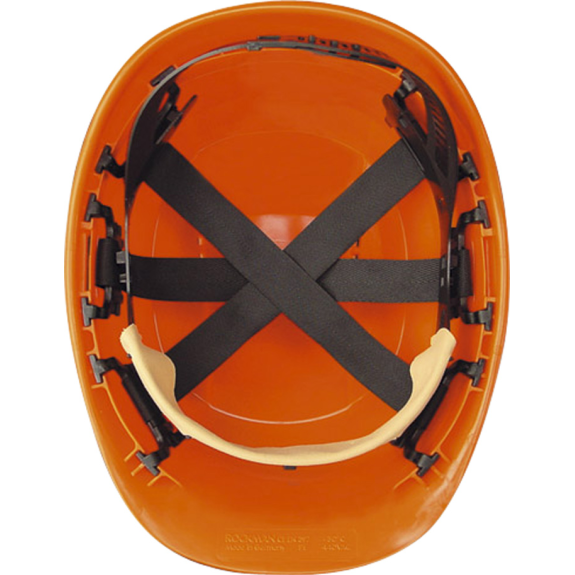 C6, Schutzhelm, , 6-Punkt-Textilaufhängung, 54-62, Orange-Beschreibung lesen