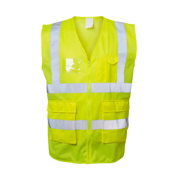 ALBIN Warnschutzweste Gelb 23510 Gr.XXL , EN ISO 20471/2, EN ISO 13688-Beschreibung lesen