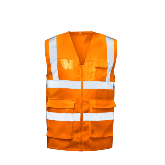 ANSGAR AVERTISSEMENT PROTECTION VIET ORANGE 23516 GR.XXL, EN ISO 20471/2, EN ISO 13-Leggi tutto