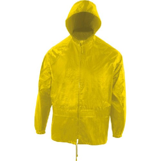 Regenset (Hose/Jacke), Gr. S, gelb-Beschreibung lesen