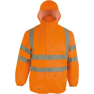 Regenjacke RJO, Gr.S, orange-Beschreibung lesen