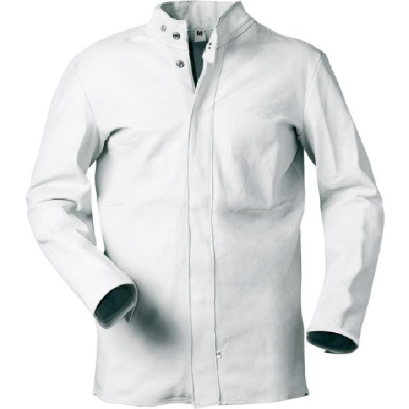 Veste de soudage Craftland, cuir complet, taille. M, nature-Lire la description