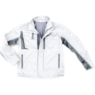 Arbeitsjacke Champ, Gr. S, weiß/g-Beschreibung lesen