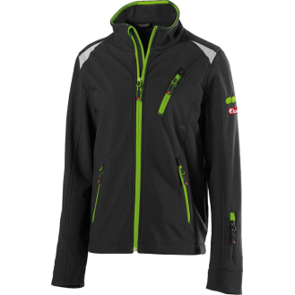 Kids Jacke 24, schw./limegreen,Gr146-152-Beschreibung lesen