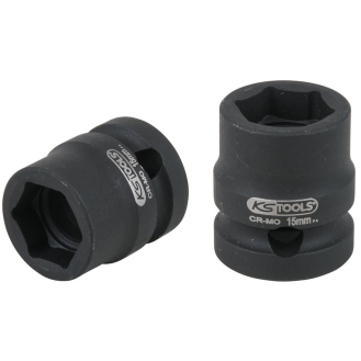 515.0062 1/2 Sechskant-Kraft-Stecknuss, extra kurz, 15,0 mm-Beschreibung lesen