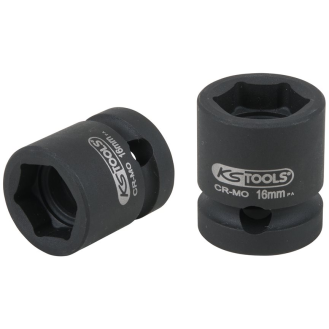 515.0063 1/2 Sechskant-Kraft-Stecknuss, extra kurz, 16,0 mm-Beschreibung lesen
