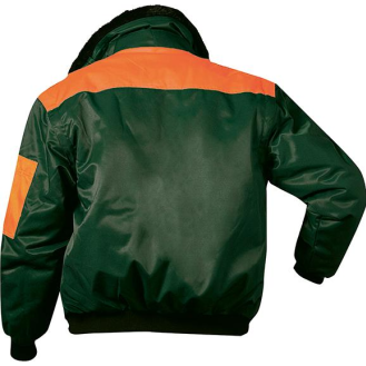 Veste pilote Rotdorn, Gr.L, vert / orange-Beschreibung lesen