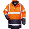 Warnparka Travis, Gr. L, orange / marin