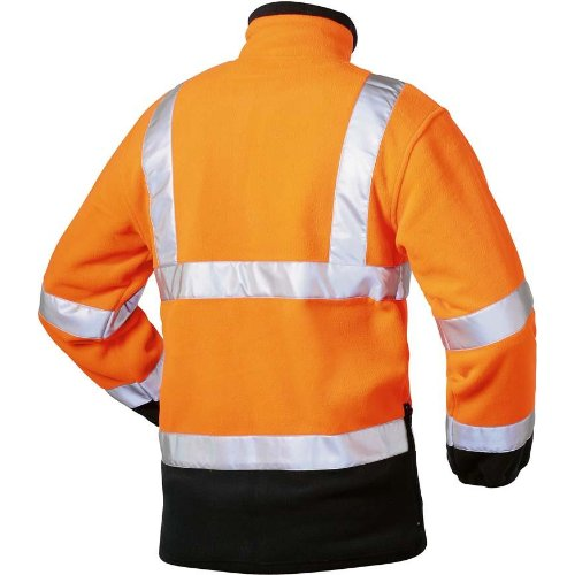 BENKT, Warnschutz-Fleecejacke, , EN 471/3, EN 340, Orange, Gr.XXXL-Beschreibung lesen