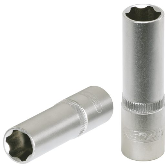 911.1432 1/4" Sechskant-Stecknuss, lang, 12mm-Beschreibung lesen