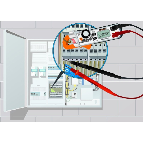 Pinza amperimétrica MultiClamp-Meter Pro-Leer más