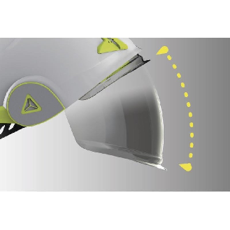 *Casco de obra Onyx con visera retráctil-Leer más