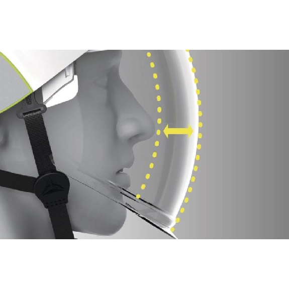 *Casco de obra Onyx con visera retráctil-Leer más