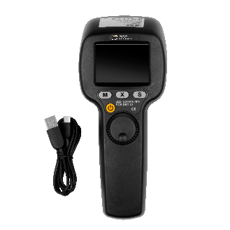 PCE Instruments Digital-Stroboskop PCE-DSX 10 |1500 lx |60 .. 999999 U/min |Lichtstarke 9 LEDs |Genauigkeit 0,001 %-Beschreibung lesen