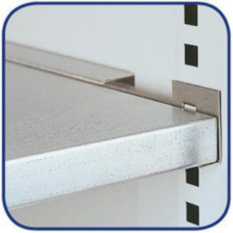Armario para cargas pesadas con puertas de metal macizo y ventilación, capacidad de carga total de 1650 kg-Leer más