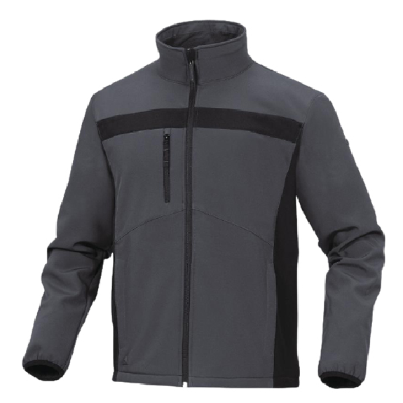 Veste sofshell gris/noir TL - DELTA PLUS - LULE2GRGT-Lire la description