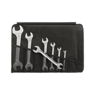 Llave de boca doble STAHLWILLE, 7 piezas, 1/4x5/16-1 1/8x1 5/16 pulg. MOTOR-Leer más