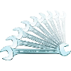 Llave de boca doble STAHLWILLE, 11 piezas, 1/4x5/16-1 1/8x1 5/16 pulg. MOTOR Llave de boca doble STAHLWILLE, 11 piezas, 1/4x5/16-1 1/8x1 5/16 pulg. MOTOR
