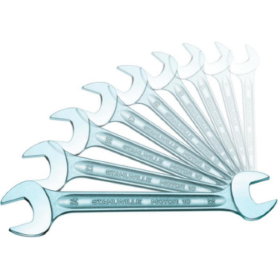 Llave de boca doble STAHLWILLE, 11 piezas, 1/4x5/16-1 1/8x1 5/16 pulg. MOTOR Llave de boca doble STAHLWILLE, 11 piezas, 1/4x5/16-1 1/8x1 5/16 pulg. MOTOR-Leer más