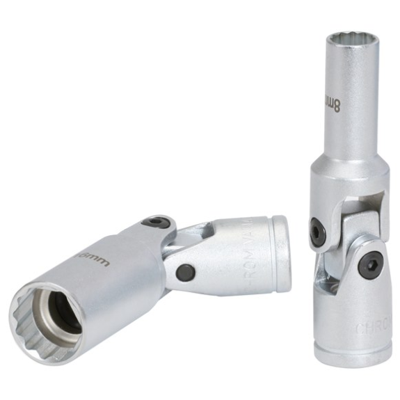 917.4851 3/8 12-kant-Stecknuss mit Gelenk, 10mm 917.4851 3/8 12-kant-Stecknuss mit Gelenk, 10mm-Beschreibung lesen