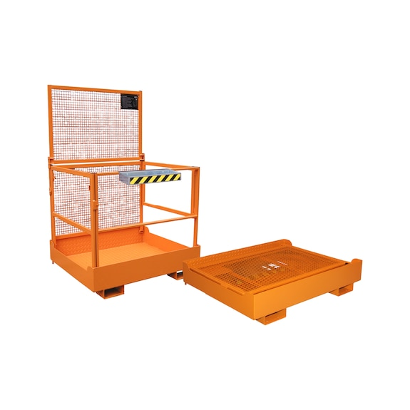 Plataforma de trabajo, plegable 1200 x 1000 mm para 2 personas Plataforma de trabajo, plegable 1200 x 1000 mm para 2 personas-Leer más
