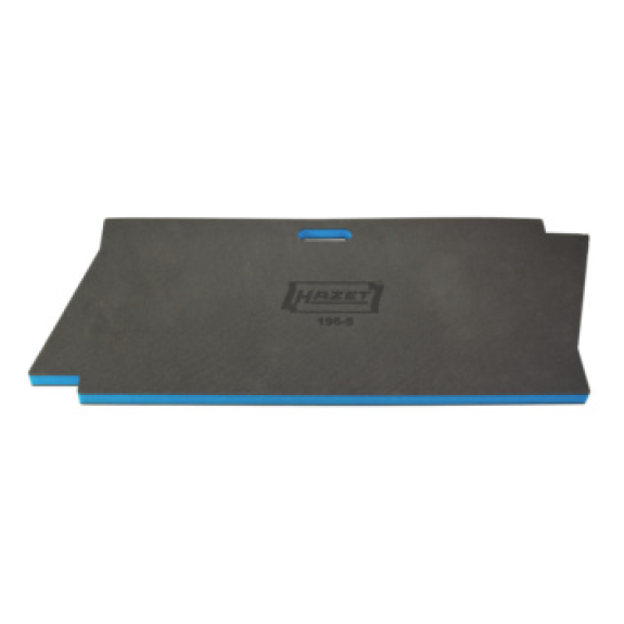 Estera para mecánicos HAZET 975 x 385 x 30 mm negro/azul Estera para mecánicos HAZET 975 x 385 x 30 mm negro/azul-Leer más
