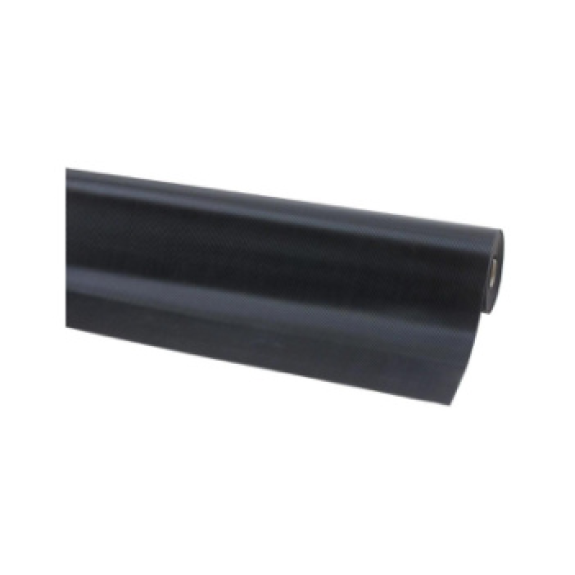 Esterilla goma caucho natural, 3 mm espesor con ranurado fino, 1200 mm espesor-Leer más