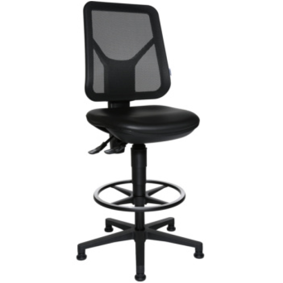 Chaise de travail avec des jambes coulissantes et du repos-Leggi tutto