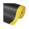 Alfombra antifatiga texturizada 1220 mm x metro lineal, color negro/amarillo