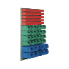 Estante de pared HK modelo 3 con cajas de almacenamiento Estante de pared HK modelo 3 con cajas de almacenamiento