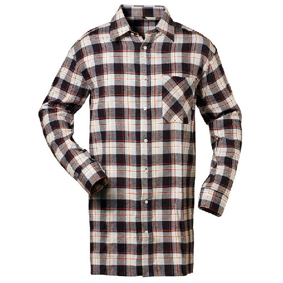 OHIO FLANELL-HEMD, MARINE/HELLBLAU/ROT KARIERT 1724_4  Gr.XXL-Beschreibung lesen