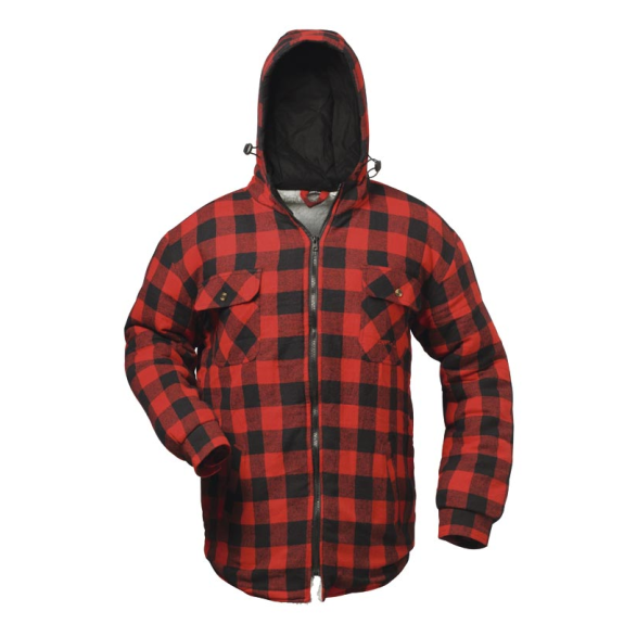 OREGON THERMO-HEMD MIT KAPUZE, ROT/SCHWARZ KARIERT, Gr.XL OREGON THERMO-HEMD MIT KAPUZE, ROT/SCHWARZ KARIERT, Gr.XL-Beschreibung lesen