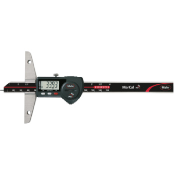 Tiefenmesser digital mit Stift 150mm-Beschreibung lesen