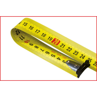 300.0132 Bandmaß mit Feststeller,schwarz-grau, 5m, 19mm-Beschreibung lesen