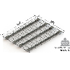 LOT DE 3

PLANCHER MÉTALLIQUE AVEC BORDS TOMBÉS

CUR 1000KG - (1100 x 880 mm)