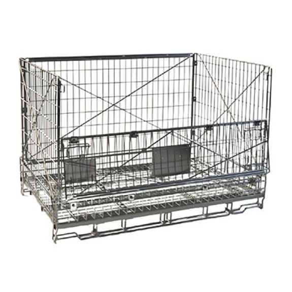 Conteneur repliable et gerbable 1,65 m³-Lire la description
