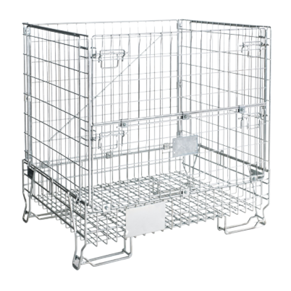 Conteneur de stockage 1 m³ pour recyclage-Lire la description