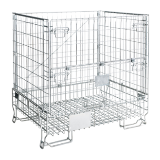 Conteneur de stockage 1 m³ pour recyclage-Lire la description