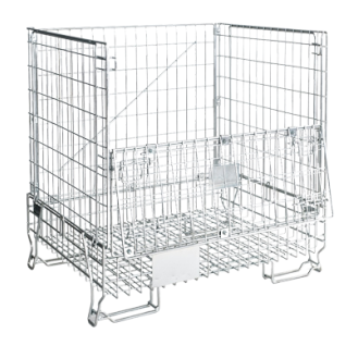 Conteneur de stockage 1 m³ pour recyclage-Lire la description