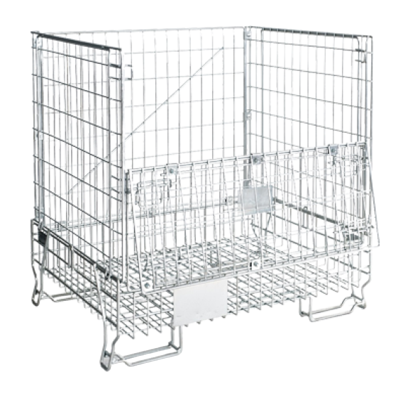 Conteneur de stockage 1 m³ pour recyclage-Lire la description