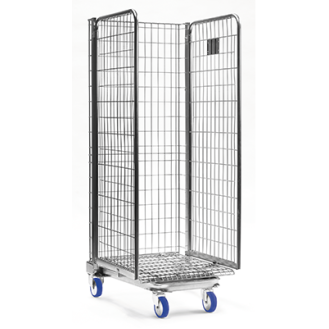 Roll emboîtable 3 côtés pour transport interne-Lire la description