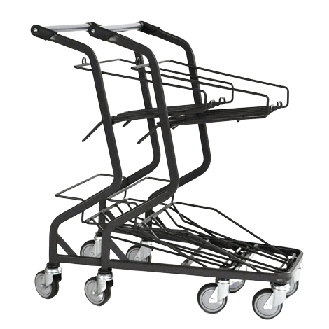 CHARIOT 
PORTE PANIER  28 L-Lire la description
