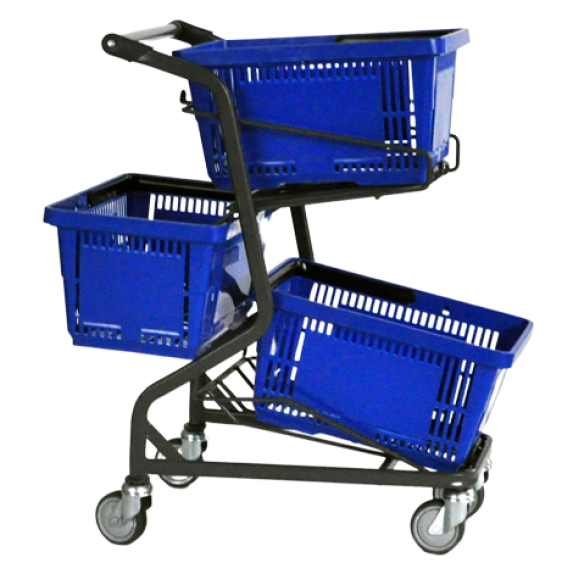 CHARIOT 
PORTE PANIER  28 L-Beschreibung lesen