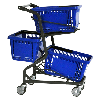 CHARIOT 
PORTE PANIER  28 L