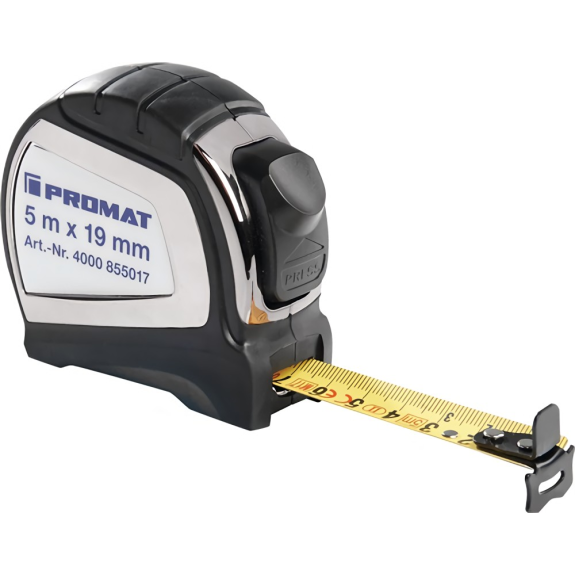 Taschenrollbandmaß  Länge 3 m Breite 16 mm mm/cm  EG II 2K Automatic-Beschreibung lesen