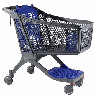 Chariot P175 STORE CRUISER BLEU-GRIS-Lire la description