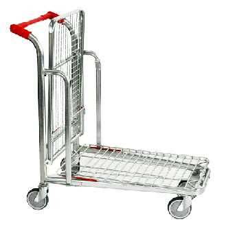 CHARIOT 
DE MISE EN RAYON-Lire la description