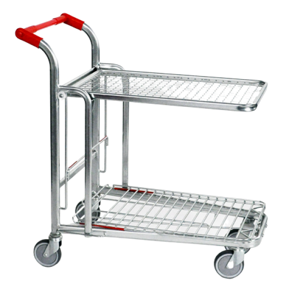 CHARIOT 
DE MISE EN RAYON-Lire la description